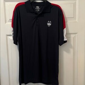 NWOT Stadium Athletics UConn  Men's polo shirt